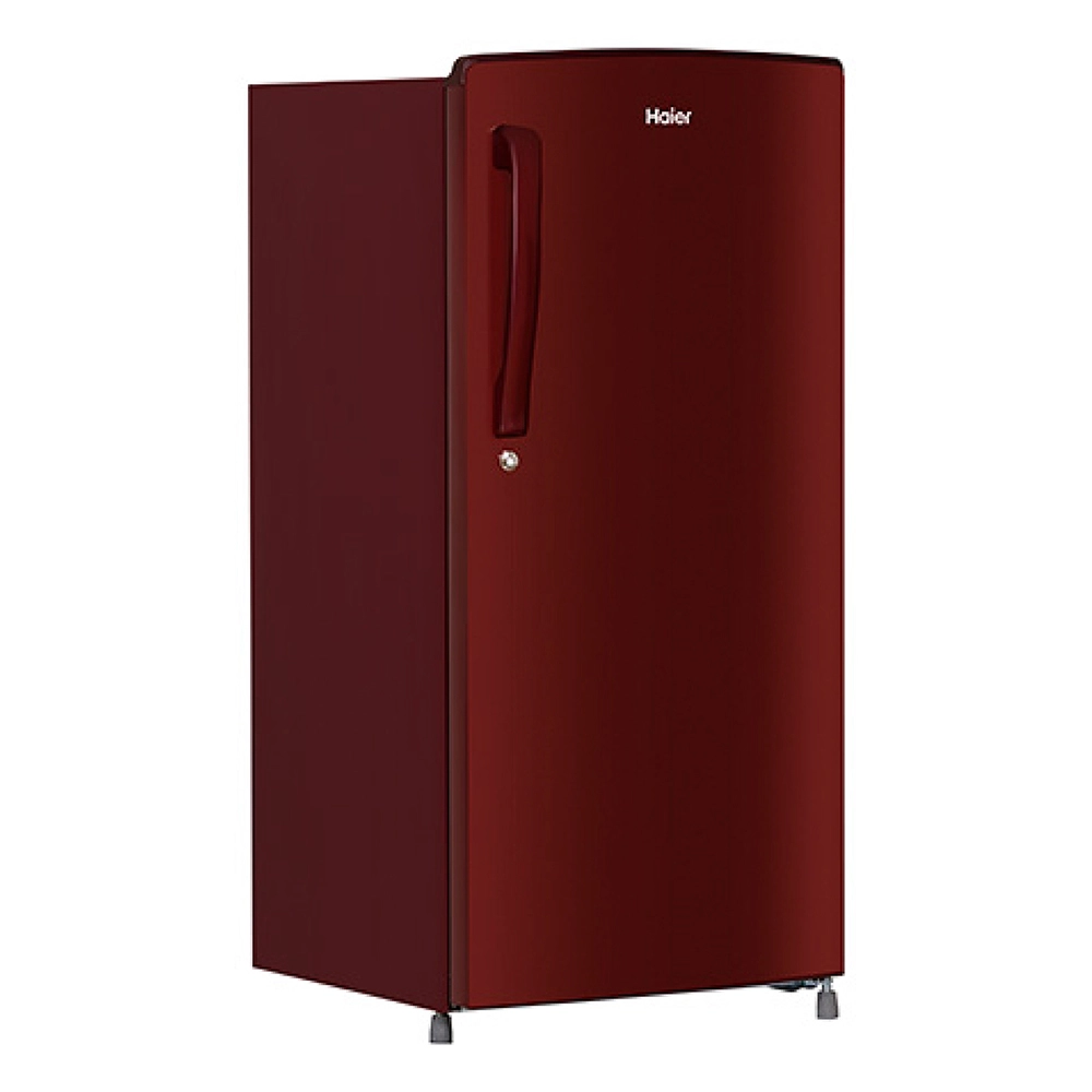 Haier 165L 1 Star Direct Cool Single Door Refrigerator with wired Shelf HRD-1861BBR-N